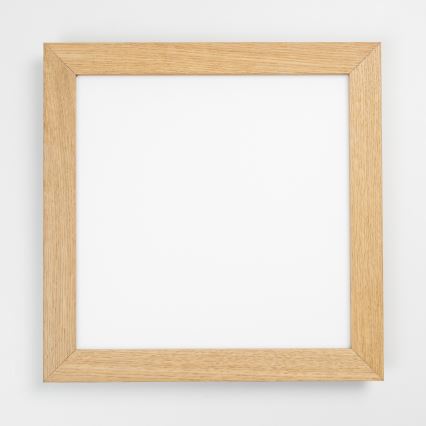 Eglo - LED RGB димируем повърхностно монтиран панел SALOBRENA-C WOOD LED/24W/230V 2700-6500K 49,5x49,5 см кафяв + дистанционно управление
