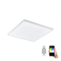 Eglo - LED RGB Димируем плафон TURCONA-C LED/15W/230V + дистанционно управление