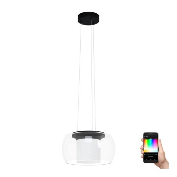 Eglo - LED RGB Димируем висящ полилей BRIAGLIA-C LED/24,8W/230V