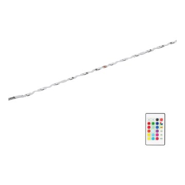 Eglo - LED RGB Димируема лента 8м LED/38,4W/24/230V + дистанционно
