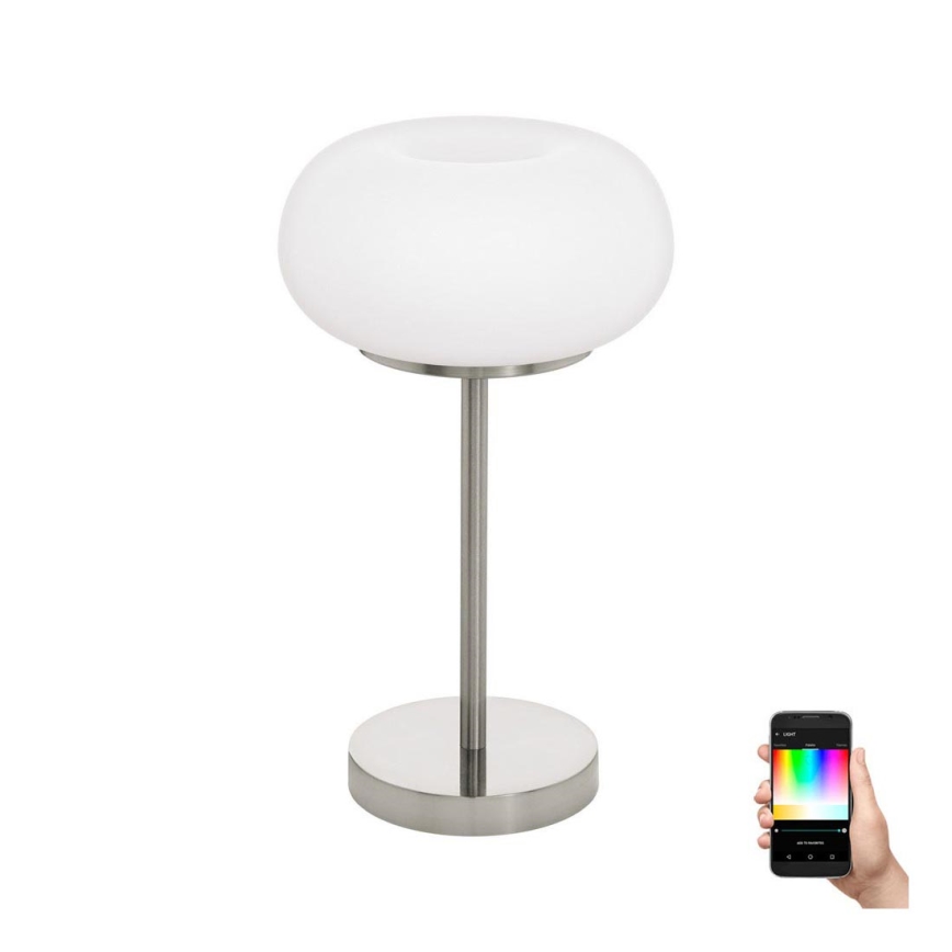 Eglo - LED RGB Димируема настолна лампа OPTICA-C LED/16W/230V Ø 27,5 см