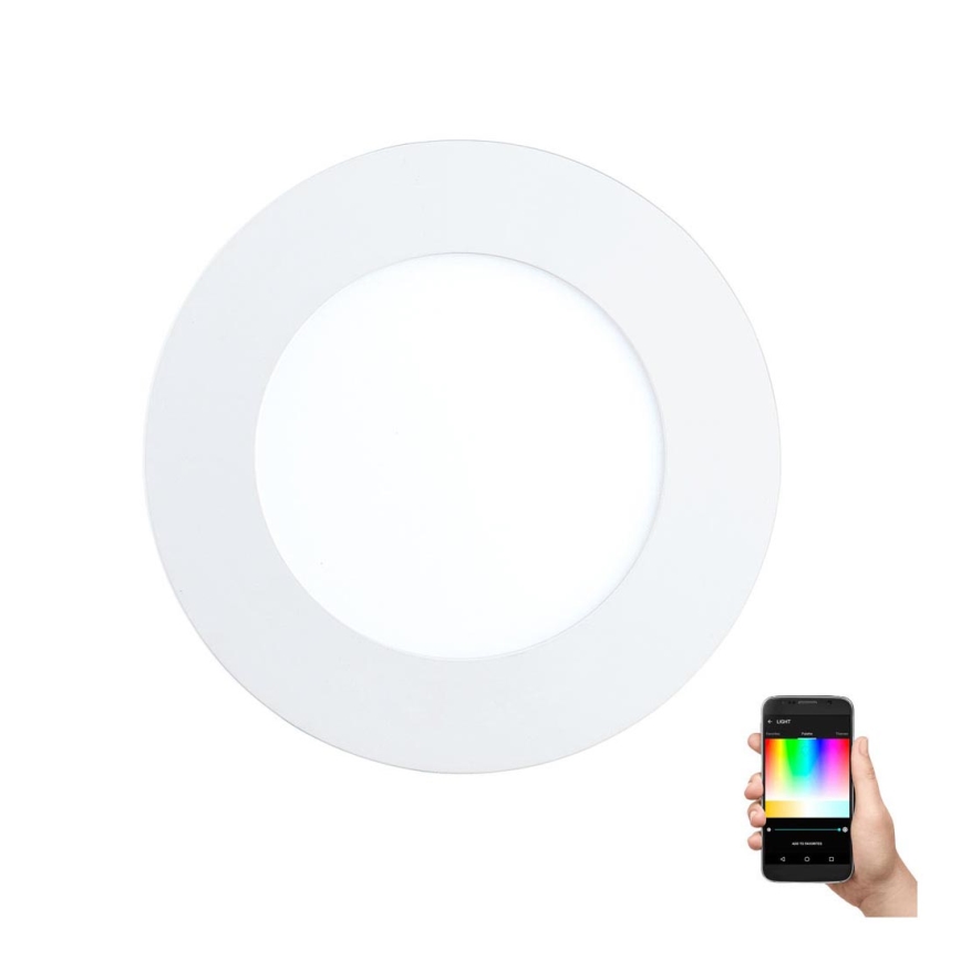 Eglo - LED RGB Димируема Осветление за окачен таван FUEVA-C LED/5,4W/230V