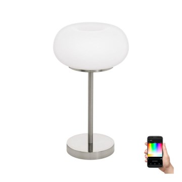Eglo - LED RGB регулируема настолна лампа OPTICA-C LED/16W/230V диаметър 27,5 см