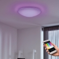 Eglo - LED RGB регулируемо стенен таванен осветител GIRON-C LED/17W/230V