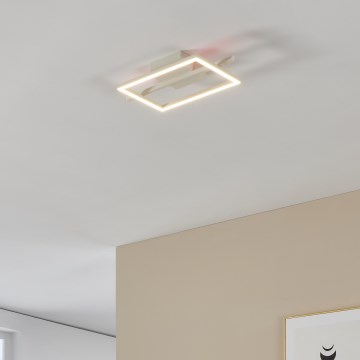 Eglo - LED RGBW Димируем плафон LED/17W/230V 2700-6500K бял + дистанционно управление