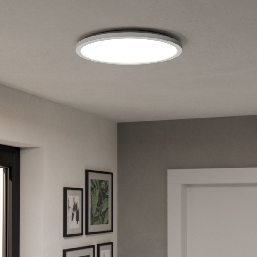 Eglo - LED RGBW Димируем плафон за баня LED/18,5W/230V 2700-6500K Ø 38,9 см IP44 бял ZigBee