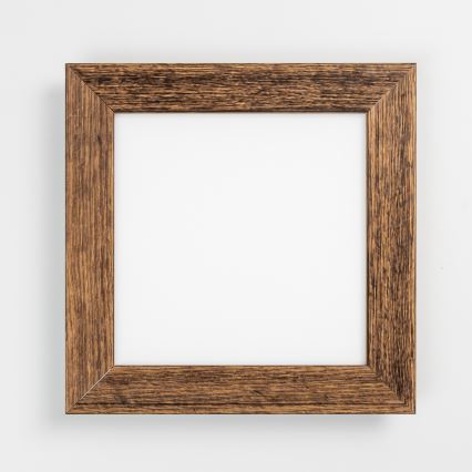 Eglo - LED RGBW димируем повърхностно монтиран панел SALOBRENA-C WOOD LED/16W/230V 2700-6500K 34x34 cm кафяв + дистанционно управление