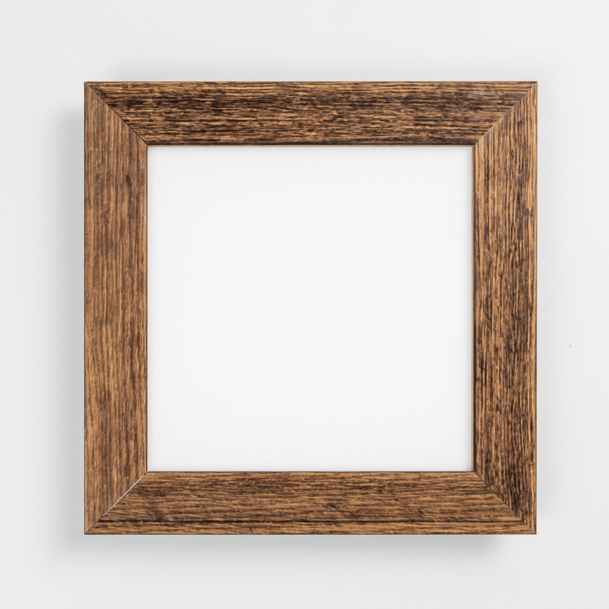 Eglo - LED RGBW димируем повърхностно монтиран панел SALOBRENA-C WOOD LED/16W/230V 2700-6500K 34x34 cm кафяв + дистанционно управление