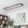 Eglo - LED RGBW Димируем за повърхностен монтаж/за вграждане panel SALOBRENA-C WOOD LED/34W/230V 2700-6500K 34x124 см тъмнокафяв + дистанционно управление