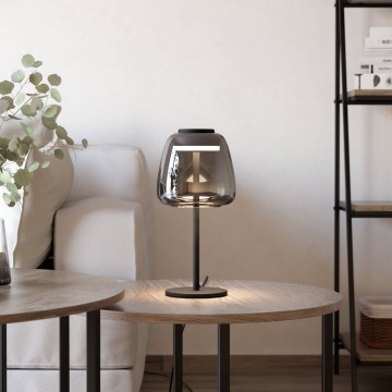 Eglo - LED RGBW димируема настолна лампа LED/7,7W/230V 2700-6500K опушена