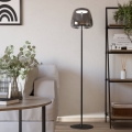 Eglo - LED RGBW Димируема подова лампа LED/15,5W/230V 2700-6500K димчена
