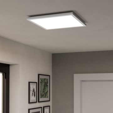 Eglo - LED RGBW димируемо таванно осветително тяло за баня LED/17,6W/230V 2700-6500K 39x39 cm IP44 бяло ZigBee