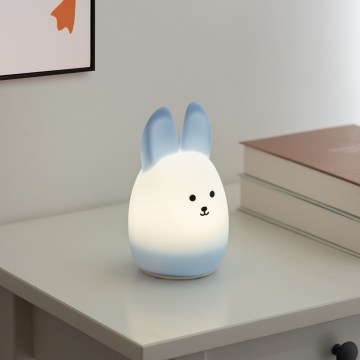 Eglo - LED RGBW Презареждаема сензорна детска нощна лампа LED/5W/5V 1200 mAh заек