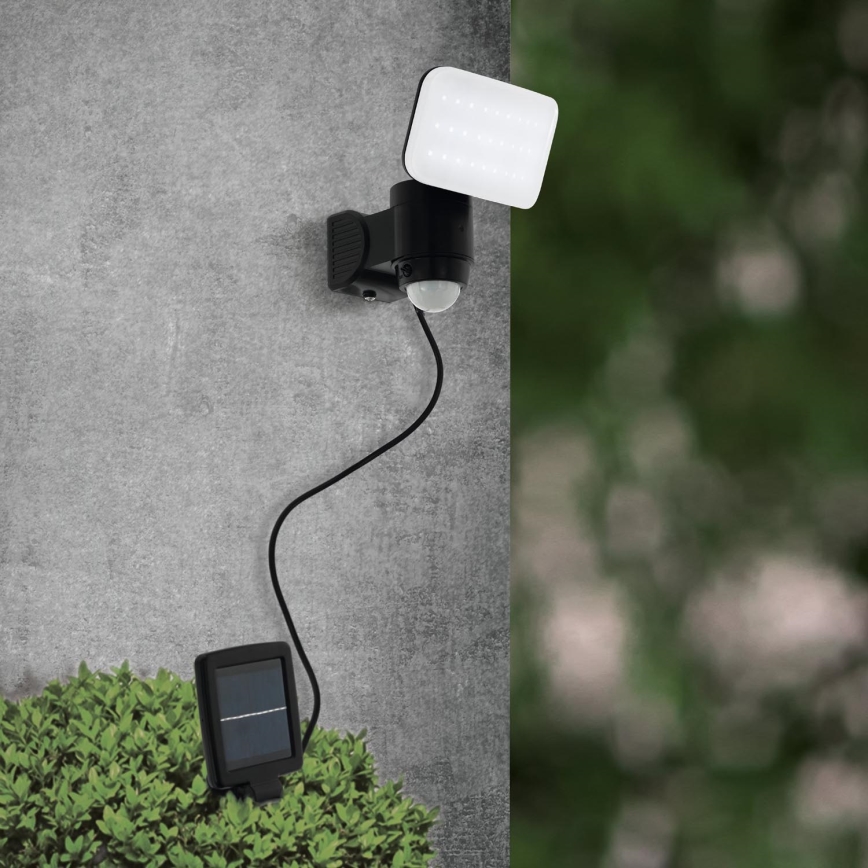 Eglo - LED Соларен аплик със сензор LED/3,7V 1800 mAh IP44