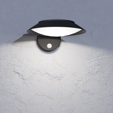 Eglo - LED Соларен аплик със сензор LED/7W/3,7V IP44