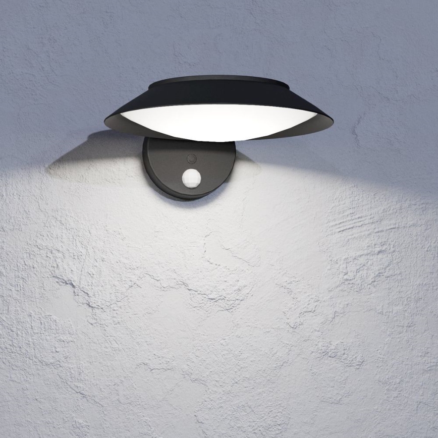 Eglo - LED Соларен аплик със сензор LED/7W/3,7V IP44