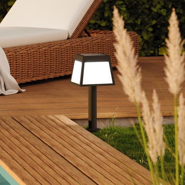 Eglo - LED Соларна лампа със сензор LED/7,5W/3,7V 56 см 2200 mAh IP44