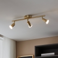 Eglo - LED Спот 3xGU10/2,8W/230V 3000K златист