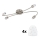 Eglo - LED Спот MY CHOICE 4xE14/4W/230V матов хром/бял