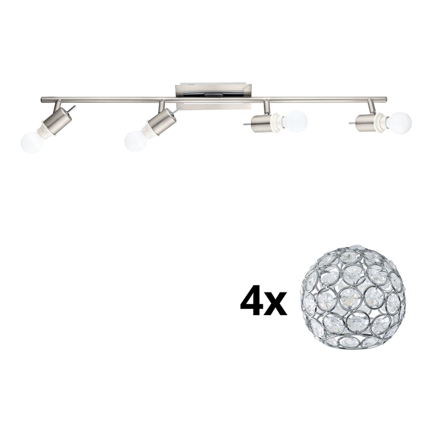 Eglo - LED Спот MY CHOICE 4xE14/4W/230V матов хром