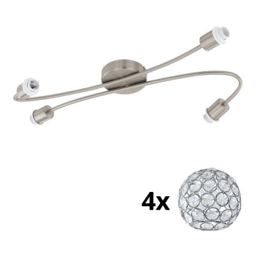Eglo - LED Спот MY CHOICE 4xE14/4W/230V матов хром
