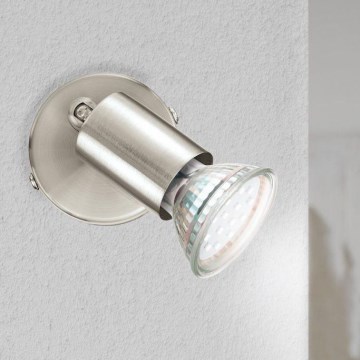 Eglo - LED Стенен спот LED 1xGU10/2,8W/230V