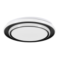 Eglo - LED таванен осветител LED/24W/230V 2700/4000/6500K диаметър 40 см черен