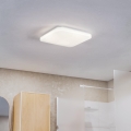 Eglo - LED таванен плафон за баня LED/18W/230V 3000/4000/6000K 33x33 см IP44