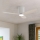 Eglo - LED Таванен вентилатор LED/15W/230V + дистанционно управление