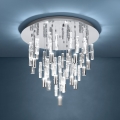 Eglo - LED таванно осветително тяло 15xLED/2,6W/230V 2200/3000/4000K Ø 50 см, лъскав хром