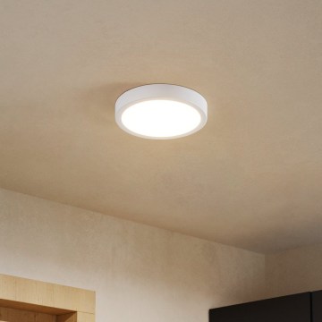 Eglo - LED таванно осветително тяло LED/11,5W/230V 2700/4000/6500K Ø 21,1 cm бяло