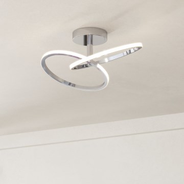 Eglo - LED таванно осветително тяло LED/12W/230V 2700/4000/6500K лъскав хром