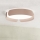 Eglo - LED таванно осветително тяло LED/20W/230V Ø 37 см кафяво