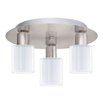 Eglo - LED таванно осветително тяло MY CHOICE 3xE14/4W/230V матов хром/бяло