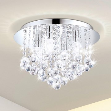 Eglo - LED таванно осветително тяло за баня 4xG9/3W/230V IP44