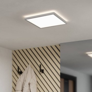 Eglo - LED таванно осветително тяло за баня LED/16,4W/230V 29x29 см IP54 бяло