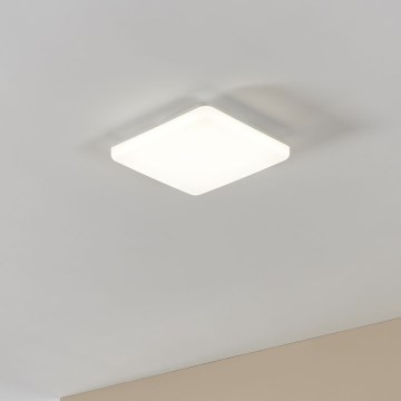 Eglo - LED таванно осветително тяло за баня LED/16,5W/230V 2700/4000/6500K 26x26 cm IP54 бяло