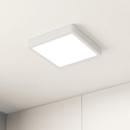 Eglo - LED таванно осветително тяло за баня LED/17W/230V IP44 бяло 21x21 cm