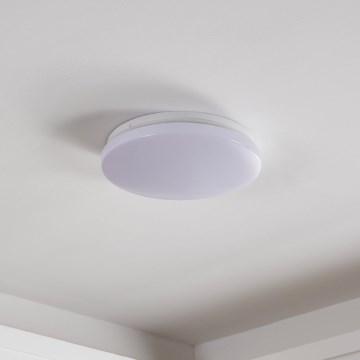 Eglo - LED таванно осветително тяло за баня LED/18W/230V Ø 31 см IP54 бяло