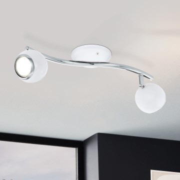 Eglo - LED Точково осветително тяло 2xGU10/3W LED