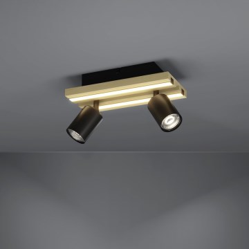 Eglo - LED точково осветително тяло 2xLED/2,2W/230V + 2xLED/1,2W + 2xLED/2W бежово/черно