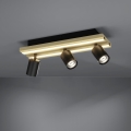 Eglo - LED точково осветително тяло 3xLED/2,2W/230V + 2xLED/1,2W + 2xLED/2W бежово/черно