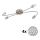 Eglo - LED точков осветител MY CHOICE 4xE14/4W/230V мат хром
