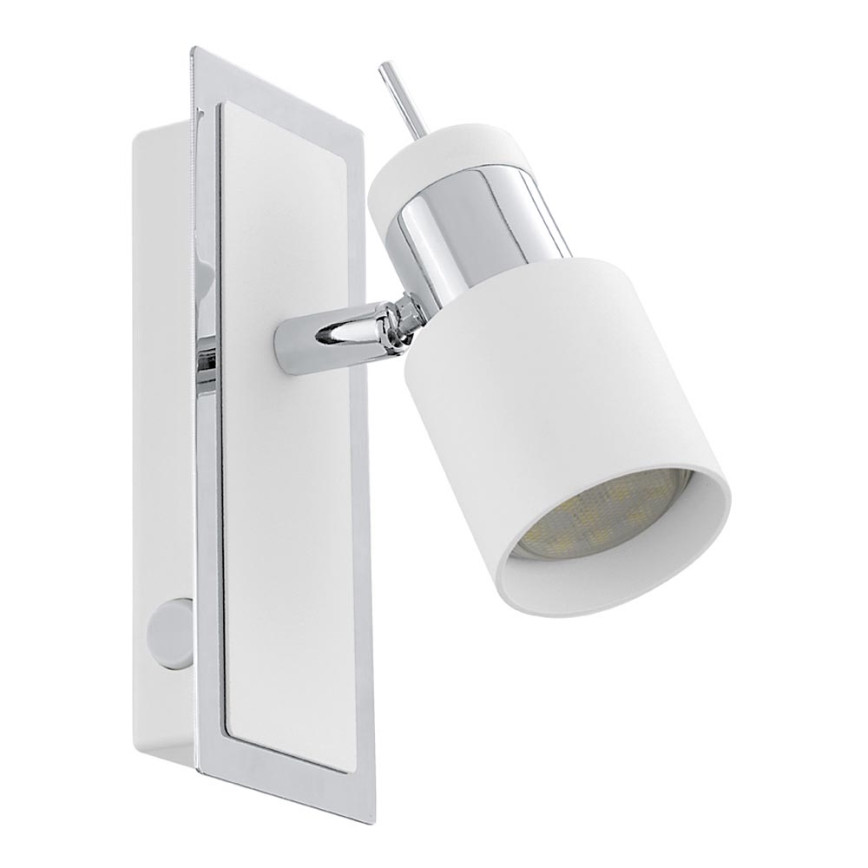 Eglo - LED Точково осветително тяло 1xGU10/5W/230V бяла