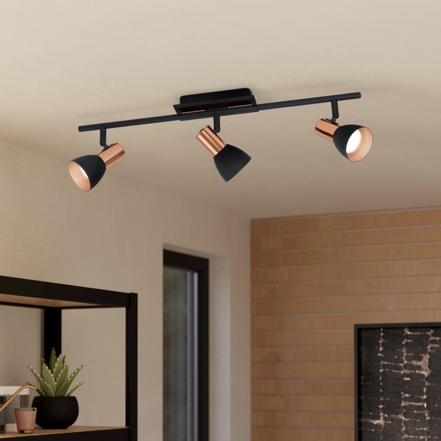 Eglo - LED Точково осветително тяло  3xGU10/3,3W/230V