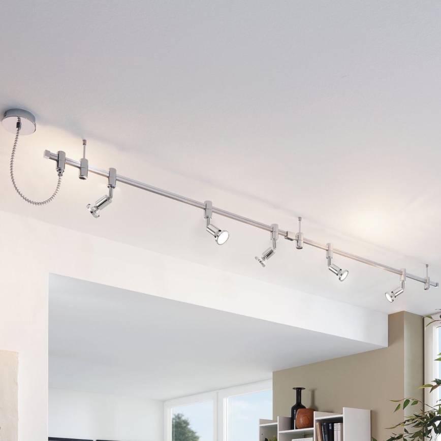 Eglo - LED Точково осветително тяло 5xGU10-LED/3W/230V