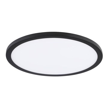 Eglo - LED вградено осветително тяло LED/22W/230V 4000K черно Ø 22,5 см