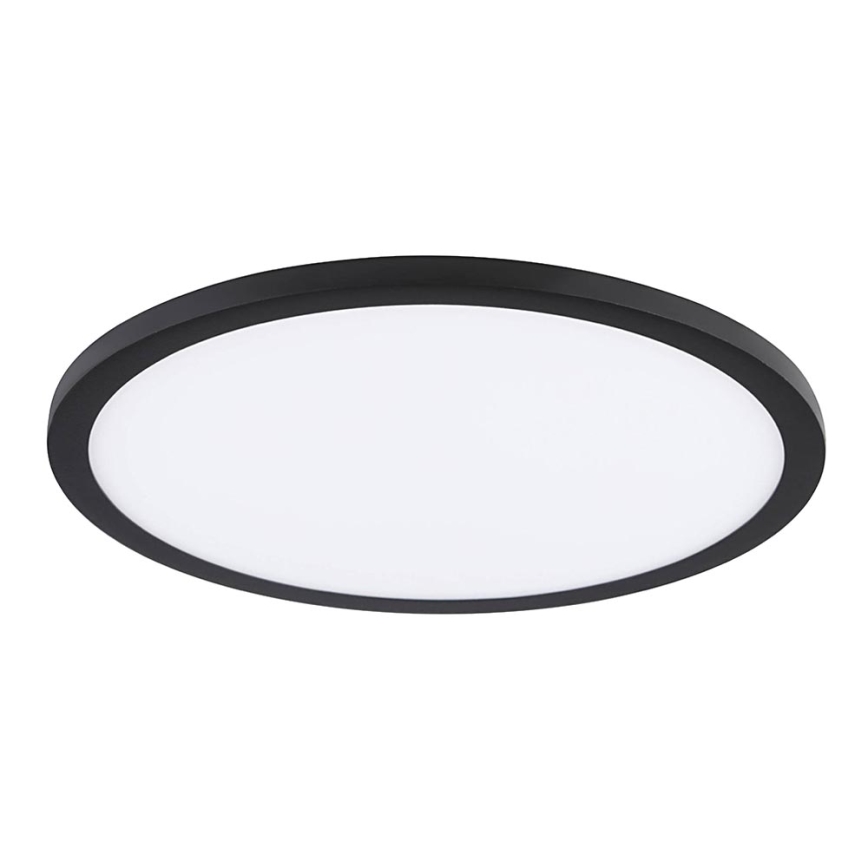 Eglo - LED вградено осветително тяло LED/22W/230V 4000K черно Ø 22,5 см