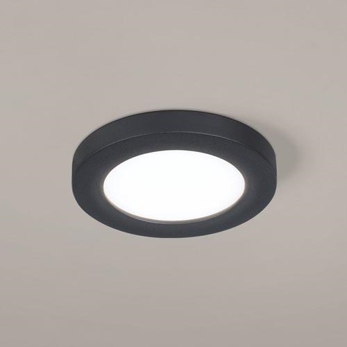 Eglo - LED вградено осветително тяло LED/5,5W/230V 4000K черно диаметър 11,7 cm