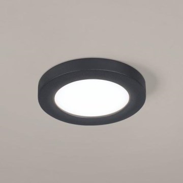 Eglo - LED вградено осветително тяло LED/5,5W/230V 4000K черно диаметър 11,7 cm